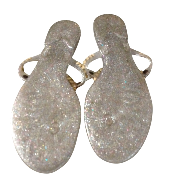 Jack Rogers Silver and Gold Sandals - Picture 6 of 8